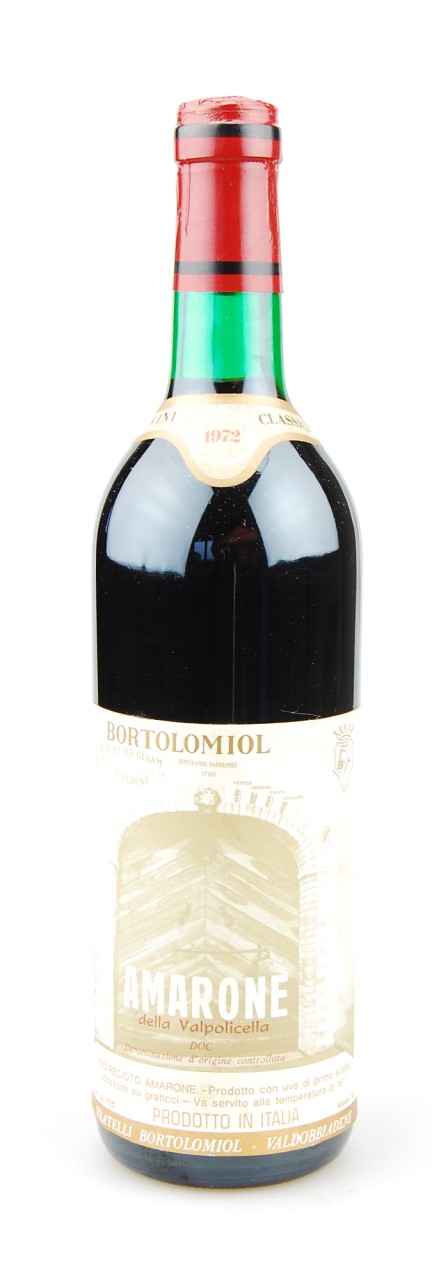 Wein 1972 Amarone della Valpolicella Bortolomiol