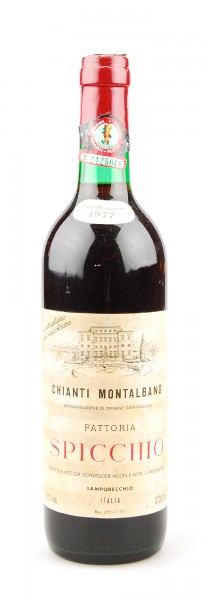 Wein 1977 Chianti Montalbano Fattoria Spicchio