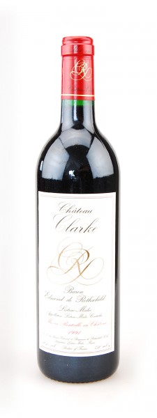 Wein 1991 Chateau Clarke Baron Edmond de Rothschild