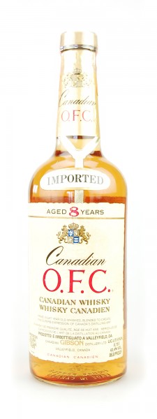 Whisky 1981 Gibson OFC 8 Years Canadian Whisky
