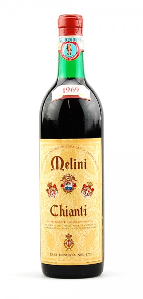 Wein 1969 Chianti Melini Pontassieve