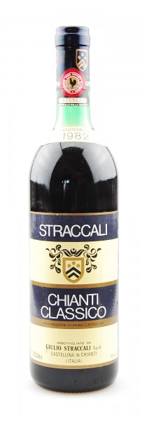 Wein 1982 Chianti Classico Straccali