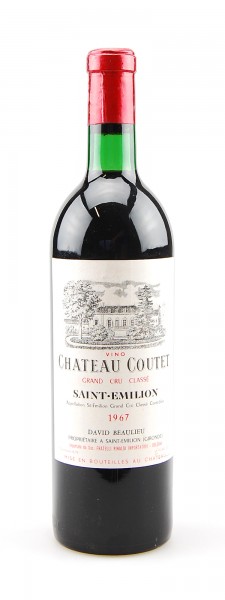 Wein 1967 Chateau Coutet Grand Cru Classe St.Emilion