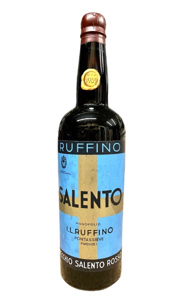 Wein 1939 Vecchio Salento Rosso Ruffino