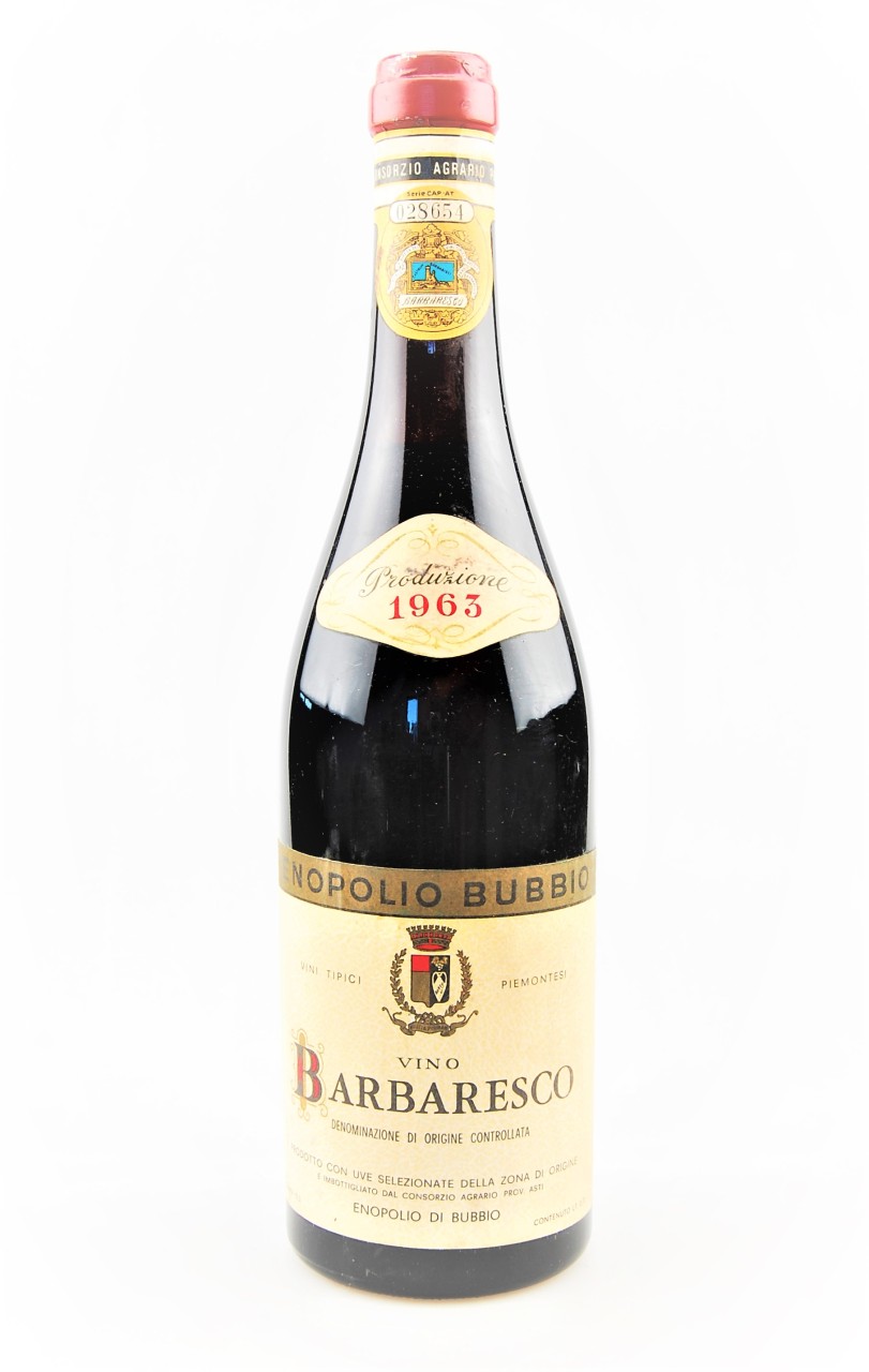 Wein 1963 Barbaresco Enopolio di Bubbio