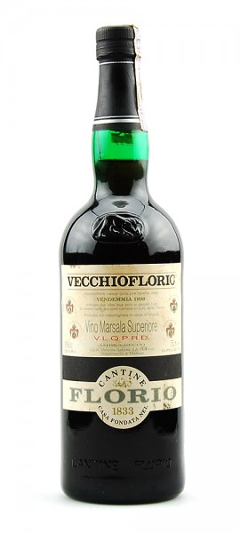 Wein 1990 Vino Marsala Superiore Florio Liquoroso