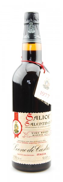 Wein 1977 Salice Leone de Castris Riserva Salentino