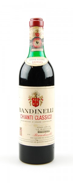 Wein 1966 Chianti Classico Bandinelli Massucce Riserva