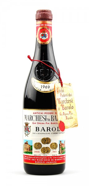 Wein 1969 Barolo Marchesi di Barolo