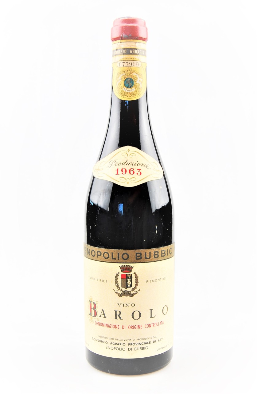 Wein 1963 Barolo Enopolio di Bubbio