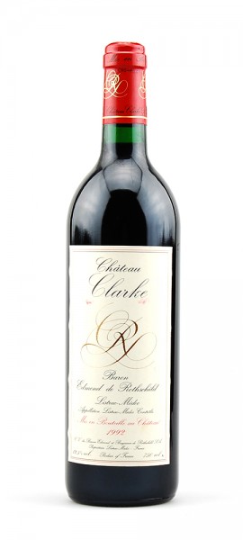 Wein 1992 Chateau Clarke Baron Edmond de Rothschild