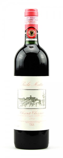 Wein 1992 Chianti Classico Vicchiomaggio Paola Matta