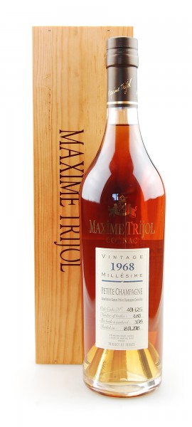 Cognac 1968 Maxime Trijol Petite Champagne