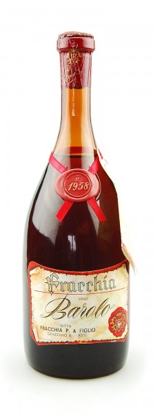 Wein 1958 Barolo Riserva Fracchia