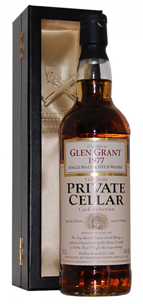 Whisky 1977 Glen Grant Single Malt Scotch Whisky