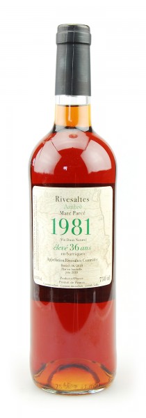 Wein 1981 Rivesaltes Ambre Marc Parce - Tipp!!
