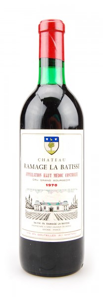 Wein 1970 Chateau Ramage La Batisse Haut Medoc