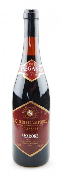 Wein 1983 Amarone Recioto della Valpolicella Pegaso