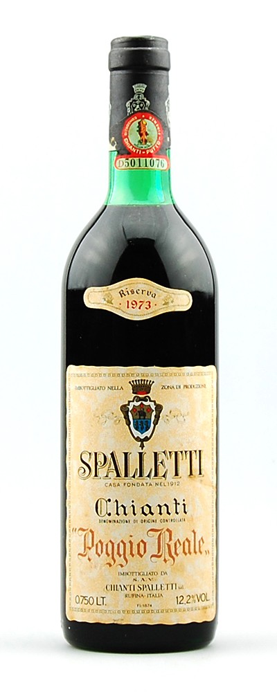 Wein 1973 Chianti Spalletti Rufina Poggio Reale Riserva