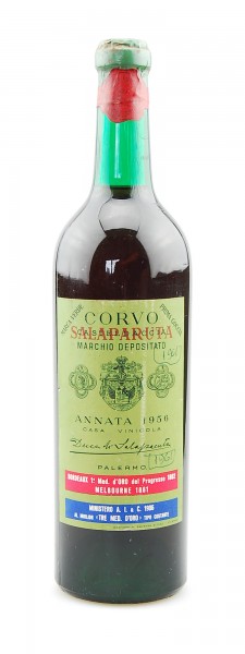 Wein 1956 Corvo Salapurata Marchio Depositato