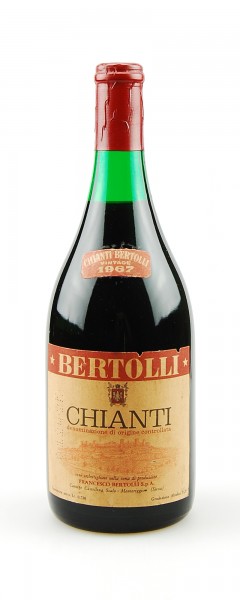 Wein 1967 Chianti Francesco Bertolli