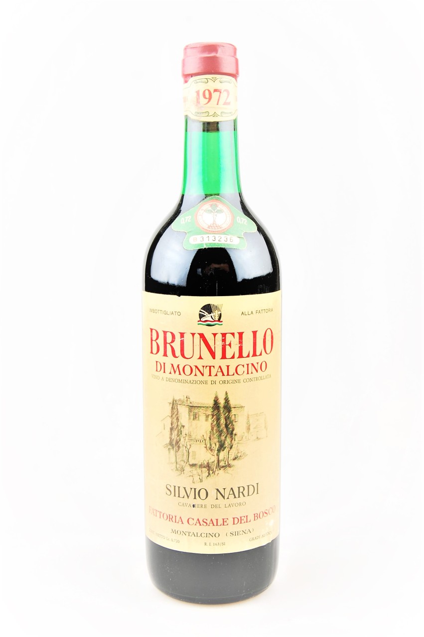 Wein 1972 Brunello di Montalcino Silvio Nardi