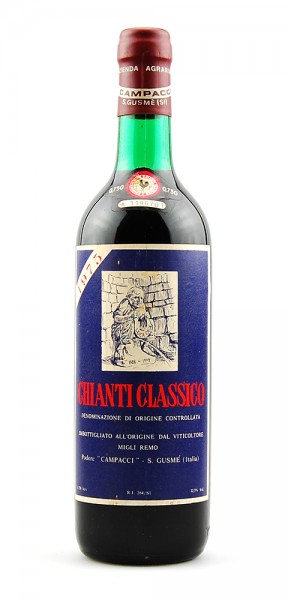 Wein 1975 Chianti Classico Campacci