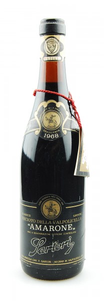 Wein 1968 Amarone Recioto della Valpolicella Sartori
