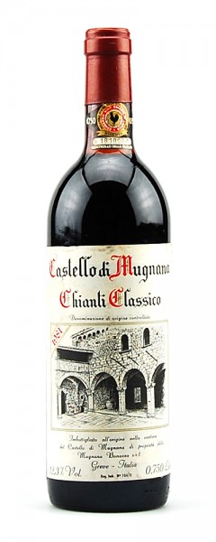 Wein 1981 Chianti Classico Riserva Castello di Mugnana