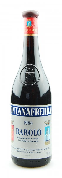 Wein 1986 Barolo Fontanafredda