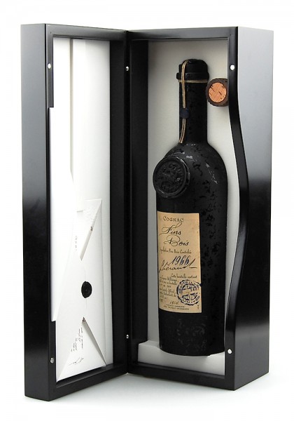 Cognac 1966 Lheraud Fins Bois in exklusiver Holzkiste