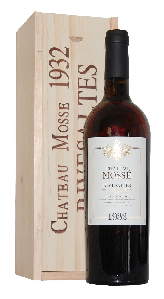 Wein 1932 Rivesaltes Chateau Mossé
