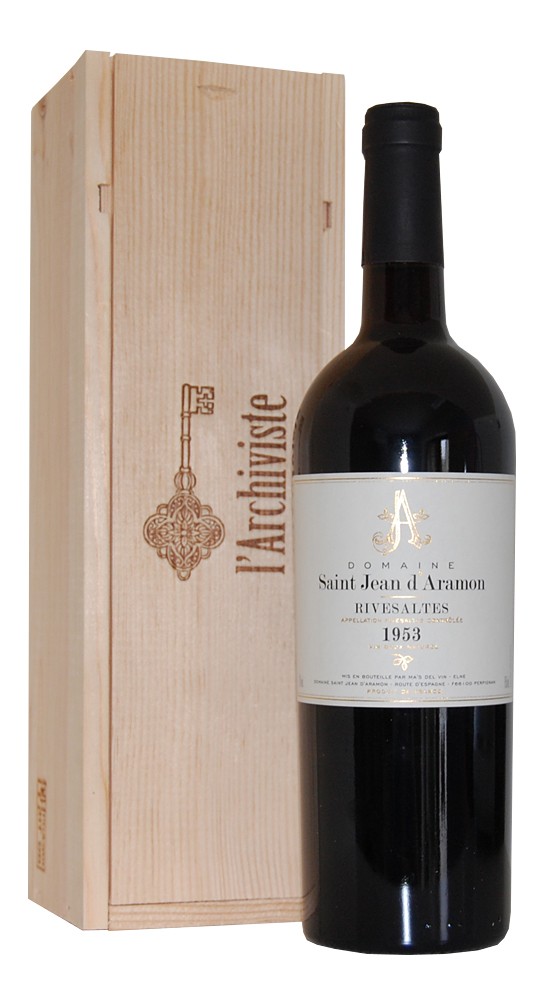 Wein 1953 Rivesaltes Saint Jean D-Aramon