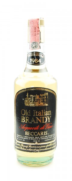 Brandy 1984 Old Italien Brandy Riserva Beccaris