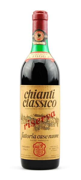 Wein 1966 Chianti Classico Fattoria Casenuove Riserva