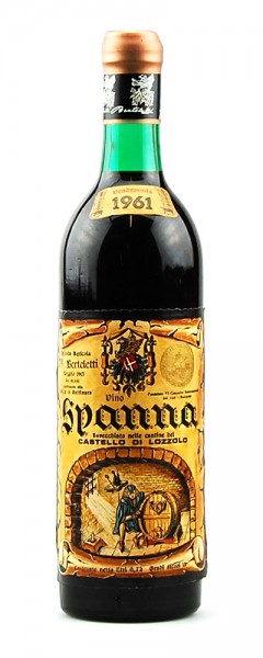 Wein 1961 Spanna Castello di Lozzolo Berteletti