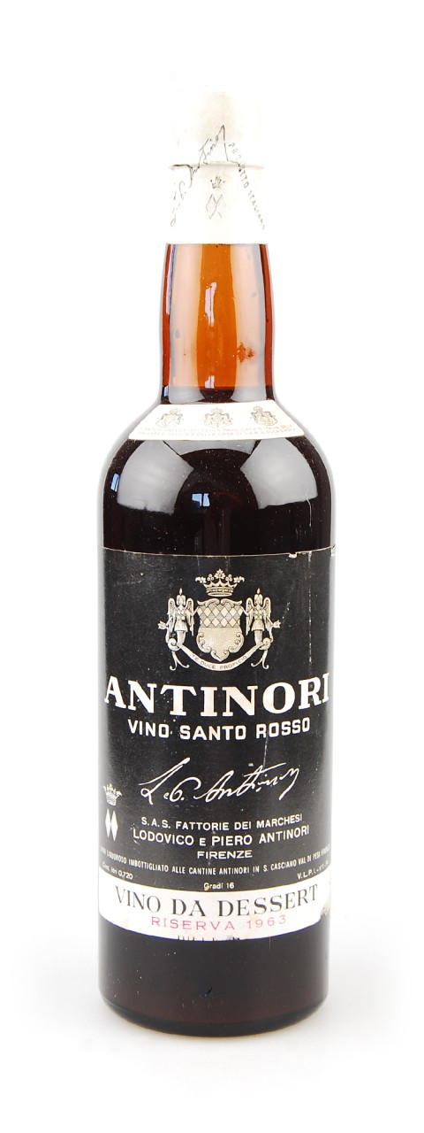 Wein 1963 Vino Santo Rosso Riserva Antinori