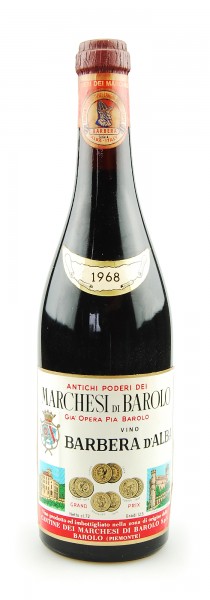 Wein 1968 Barbera d´Alba Marchesi di Barolo