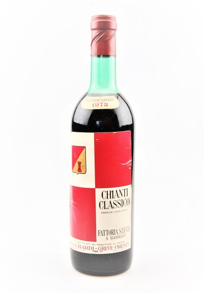 Wein 1973 Chianti Classico Fattoria Santa Lucia Bardi
