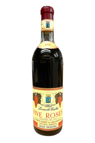 Wein 1946 Five Roses Vecchia Riserva Rosato de Castris