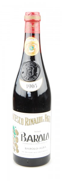 Wein 1965 Barolo Francesco Rinaldi