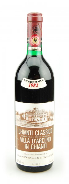 Wein 1982 Chianti Classico Arceno San Gusme