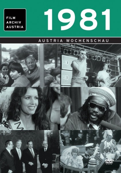 DVD 1981 Chronik Austria Wochenschau in Holzkiste mit Gravur