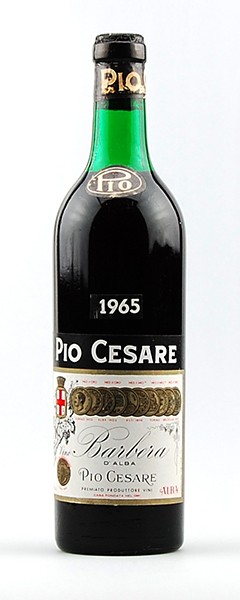 Wein 1965 Barbera d´Alba Pio Cesare