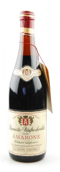 Wein 1969 Amarone della Valpolicella Aldegheri
