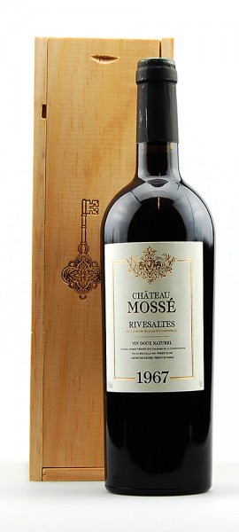 Wein 1967 Rivesaltes Chateau Mossé