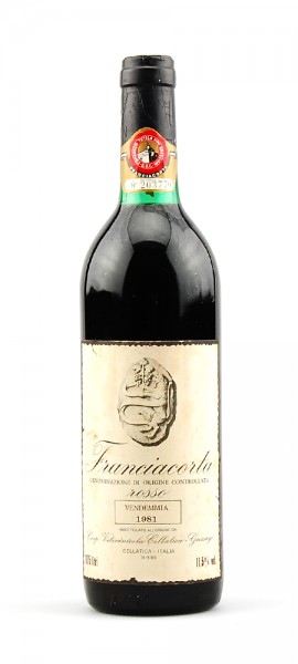 Wein 1981 Franciacorta Rosso Cellatica Gussago