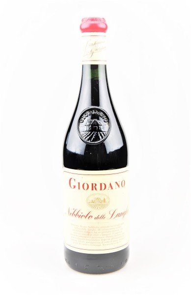 Wein 1992 Nebbiolo delle Langhe Giordano