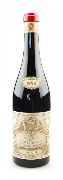 Wein 1958 Barolo Podere di Luigi Einaudi