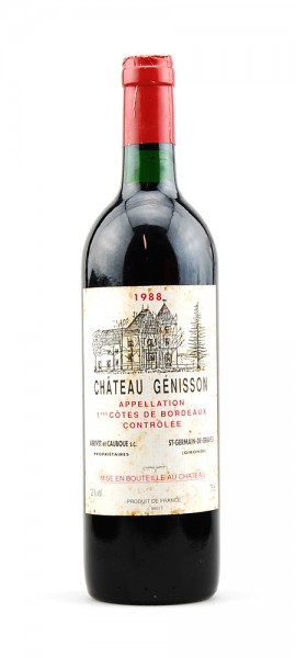 Wein 1988 Chateau Génisson